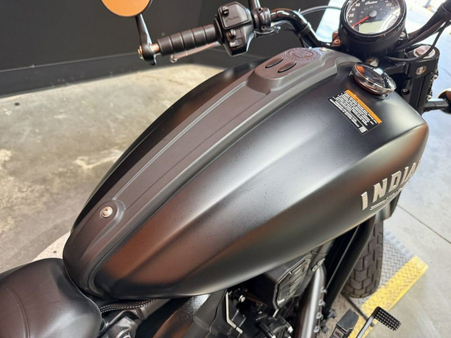 2025 Indian Scout Bobber Limited Black Smoke
