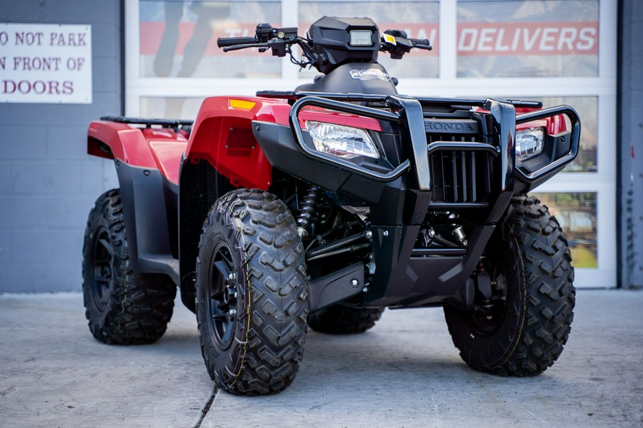 2024 Honda® Fourtrax Rubicon 4X4 Automatic Avenger Red