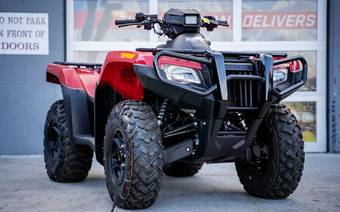 2024 Honda® Fourtrax Rubicon 4X4 Automatic Avenger Red
