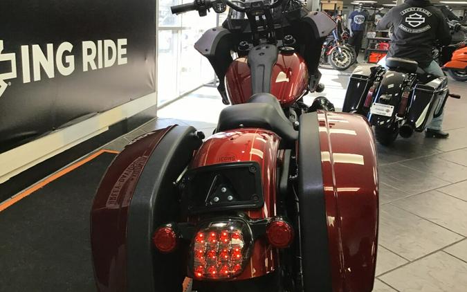 2022 Harley-Davidson® Low Rider® El Diablo El Diablo Bright Red and El Diablo Dark Red Metallic Fade