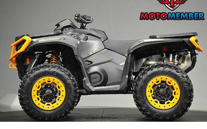 2026 Can-Am Outlander XT-P 1000R Mineral Grey & Orange Crush
