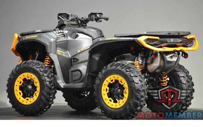 2026 Can-Am Outlander XT-P 1000R Mineral Grey & Orange Crush