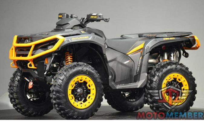 2026 Can-Am Outlander XT-P 1000R Mineral Grey & Orange Crush