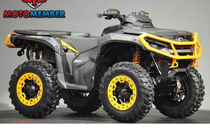 2026 Can-Am Outlander XT-P 1000R Mineral Grey & Orange Crush