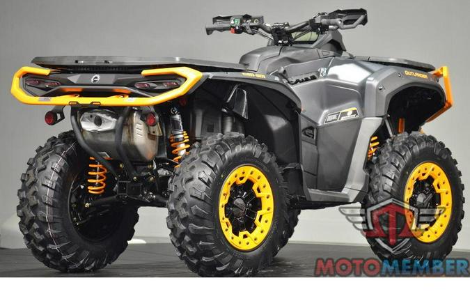 2026 Can-Am Outlander XT-P 1000R Mineral Grey & Orange Crush