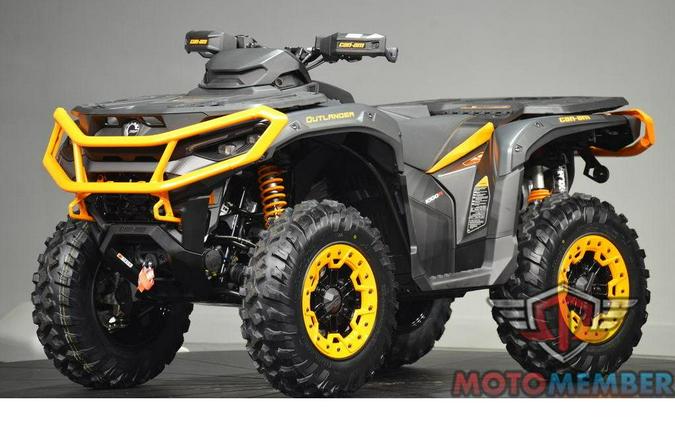 2026 Can-Am Outlander XT-P 1000R Mineral Grey & Orange Crush
