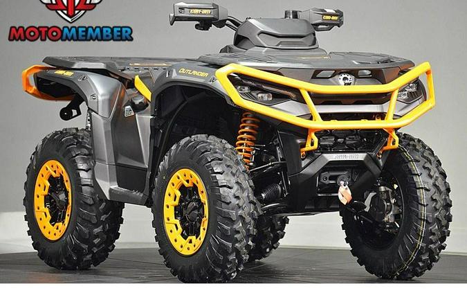 2026 Can-Am Outlander XT-P 1000R Mineral Grey & Orange Crush
