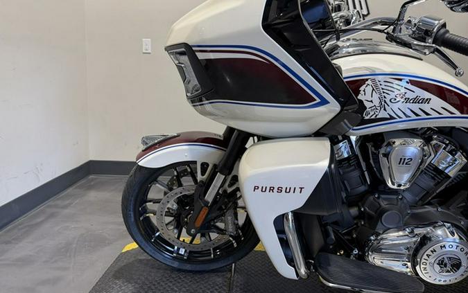 2026 Indian Pursuit Limited Signature Series Frontier Pearl / Revere Red