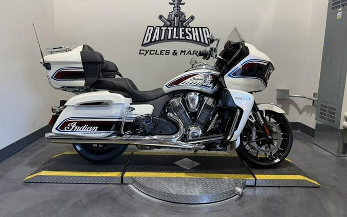 2026 Indian Pursuit Limited Signature Series Frontier Pearl / Revere Red