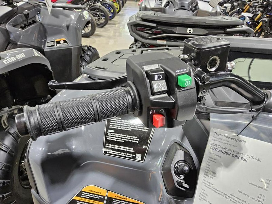 2026 Can-Am® Outlander DPS 850
