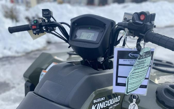 2025 Suzuki KingQuad 750 AXi