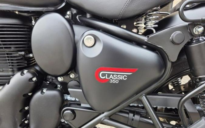 2023 Royal Enfield Classic 350 Dark Stealth Black
