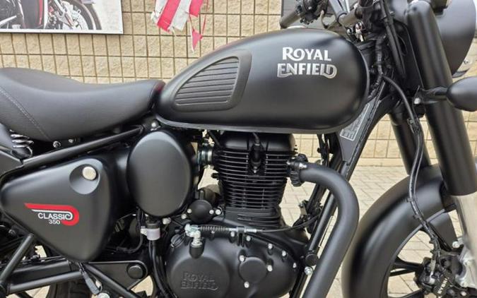 2023 Royal Enfield Classic 350 Dark Stealth Black