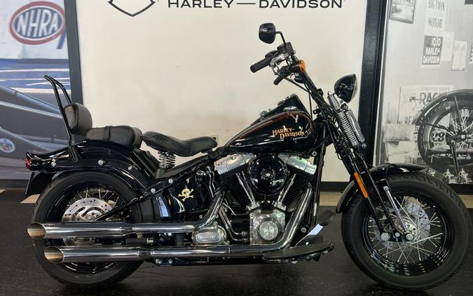 2009 Harley-Davidson Softail® Cross Bones™ Vivid Black FLSTSB