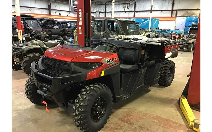 2025 Polaris Industries RANGER CREW XP 1000 PREMIUM - SUNSET RED Premium