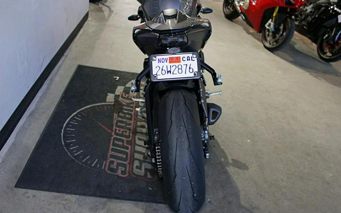 2024 Triumph Street Triple 765 RS Silver Ice