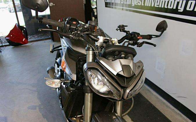 2024 Triumph Street Triple 765 RS Silver Ice