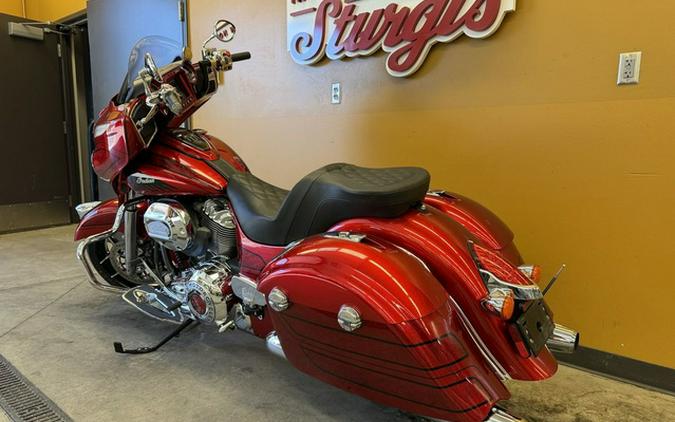 2017 Indian Chieftain Elite Fireglow Red Candy W/ Marble Acce