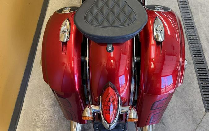 2017 Indian Chieftain Elite Fireglow Red Candy W/ Marble Acce