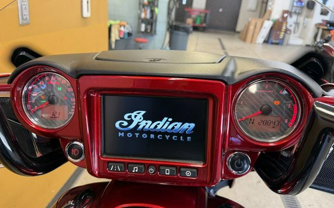 2017 Indian Chieftain Elite Fireglow Red Candy W/ Marble Acce
