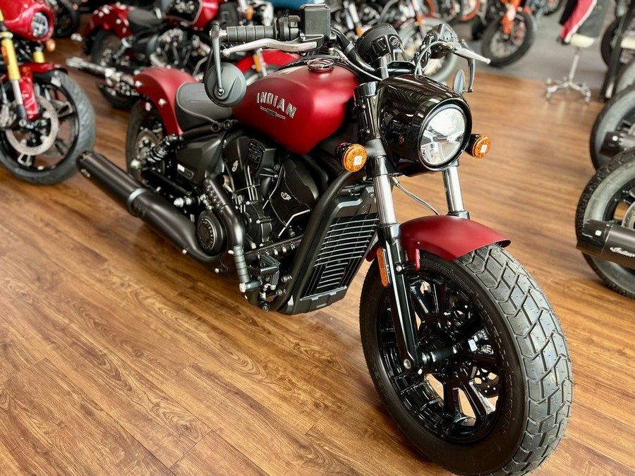 2025 Indian Motorcycle® Scout® Bobber Limited Sunset Red Smoke