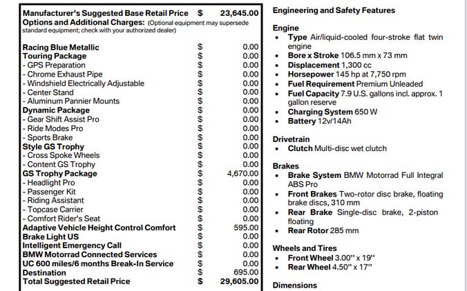 2026 BMW R 1300 GS ADVENTURE
