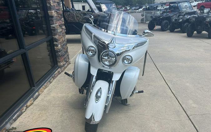 2018 Indian Roadmaster ABS Pearl White over Star Silver