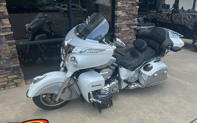 2018 Indian Roadmaster ABS Pearl White over Star Silver