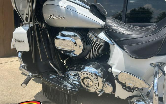 2018 Indian Roadmaster ABS Pearl White over Star Silver