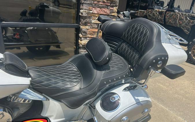 2018 Indian Roadmaster ABS Pearl White over Star Silver