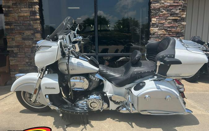 2018 Indian Roadmaster ABS Pearl White over Star Silver