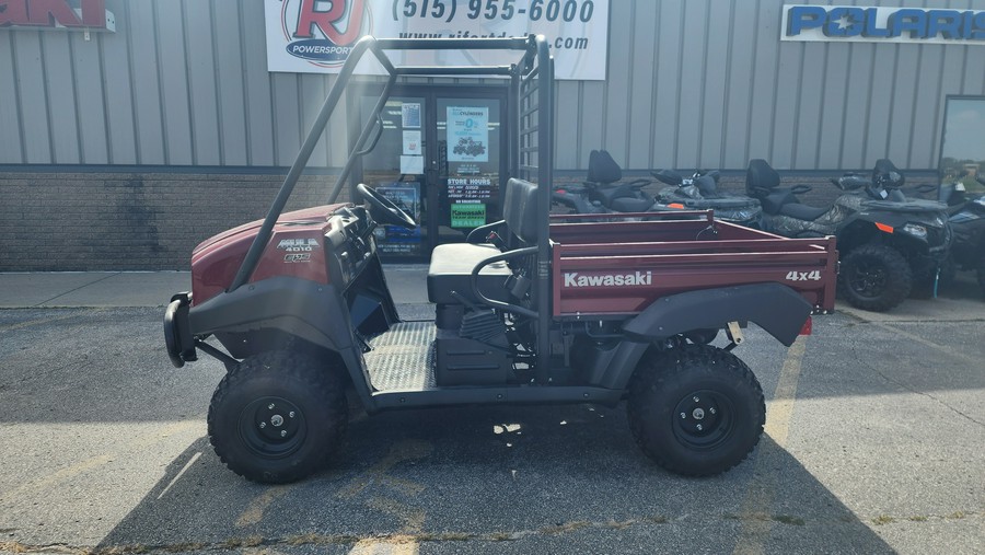 2025 Kawasaki MULE 4010 4x4