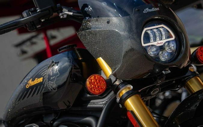 2026 Indian 101 Scout Black Crystal With Super Graphite