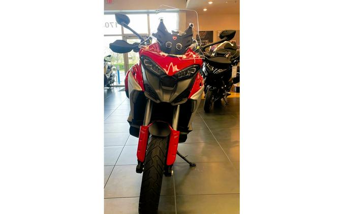 2023 Ducati Multistrada V4S Travel & Radar - Red/Spoked Wheels