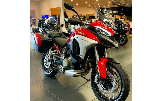 2023 Ducati Multistrada V4S Travel & Radar - Red/Spoked Wheels