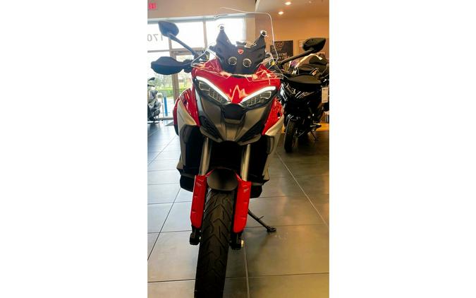 2023 Ducati Multistrada V4S Travel & Radar - Red/Spoked Wheels