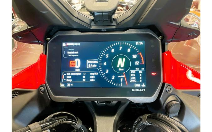 2023 Ducati Multistrada V4S Travel & Radar - Red/Spoked Wheels