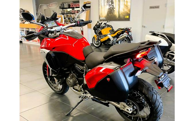 2023 Ducati Multistrada V4S Travel & Radar - Red/Spoked Wheels