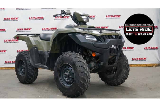 2023 KINGQUAD 500 AXI - Suzuki