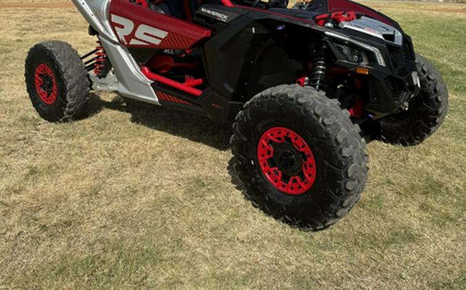 2024 Can-Am Maverick X3 X RS Turbo RR Red&Silver/Blue&Black
