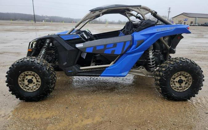 2024 Can-Am® Maverick X3 X rs Turbo RR Dazzling Blue & Carbon Black