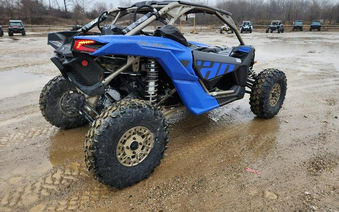 2024 Can-Am® Maverick X3 X rs Turbo RR Dazzling Blue & Carbon Black