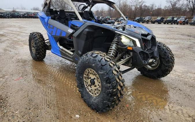 2024 Can-Am® Maverick X3 X rs Turbo RR Dazzling Blue & Carbon Black