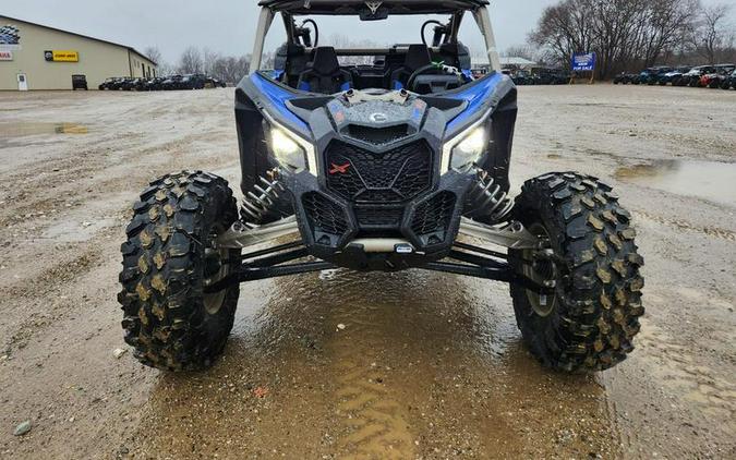 2024 Can-Am® Maverick X3 X rs Turbo RR Dazzling Blue & Carbon Black