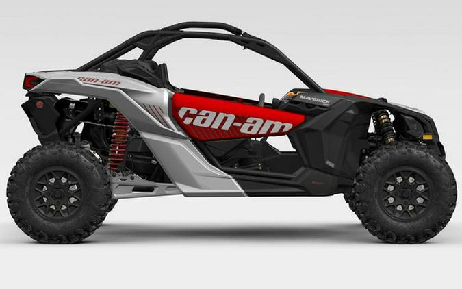 2025 Can-Am Maverick X3 DS Turbo Fiery Red & Hyper Silver DS TURBO