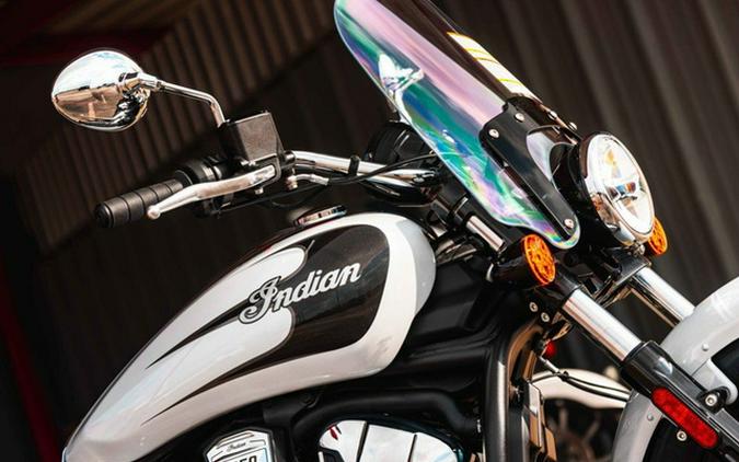 2026 Indian Super Scout Ghost White Metallic
