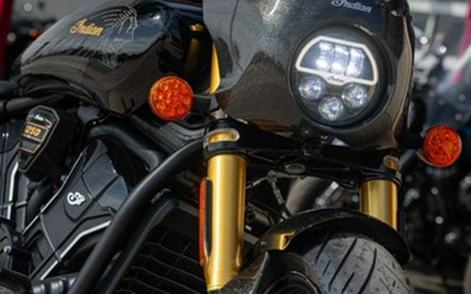 2026 Indian 101 Scout Black Crystal With Super Graphite