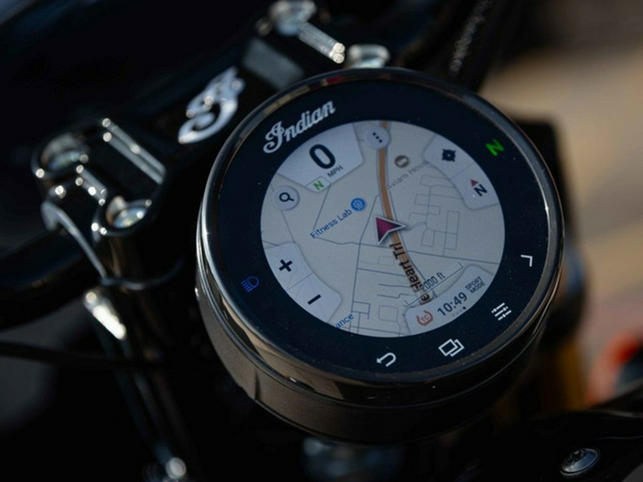 2026 Indian 101 Scout Black Crystal With Super Graphite