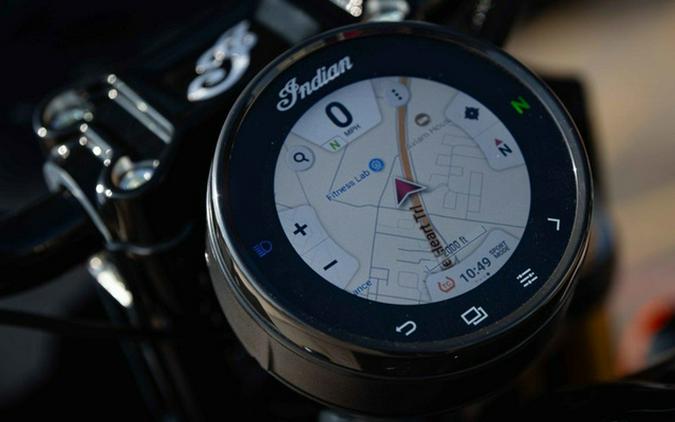 2026 Indian 101 Scout Black Crystal With Super Graphite