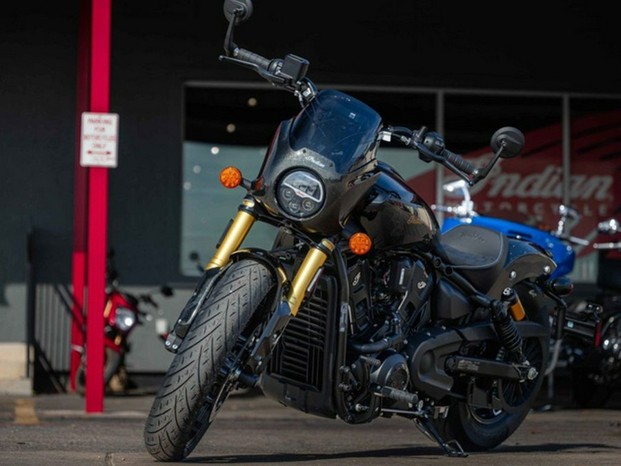 2026 Indian 101 Scout Black Crystal With Super Graphite